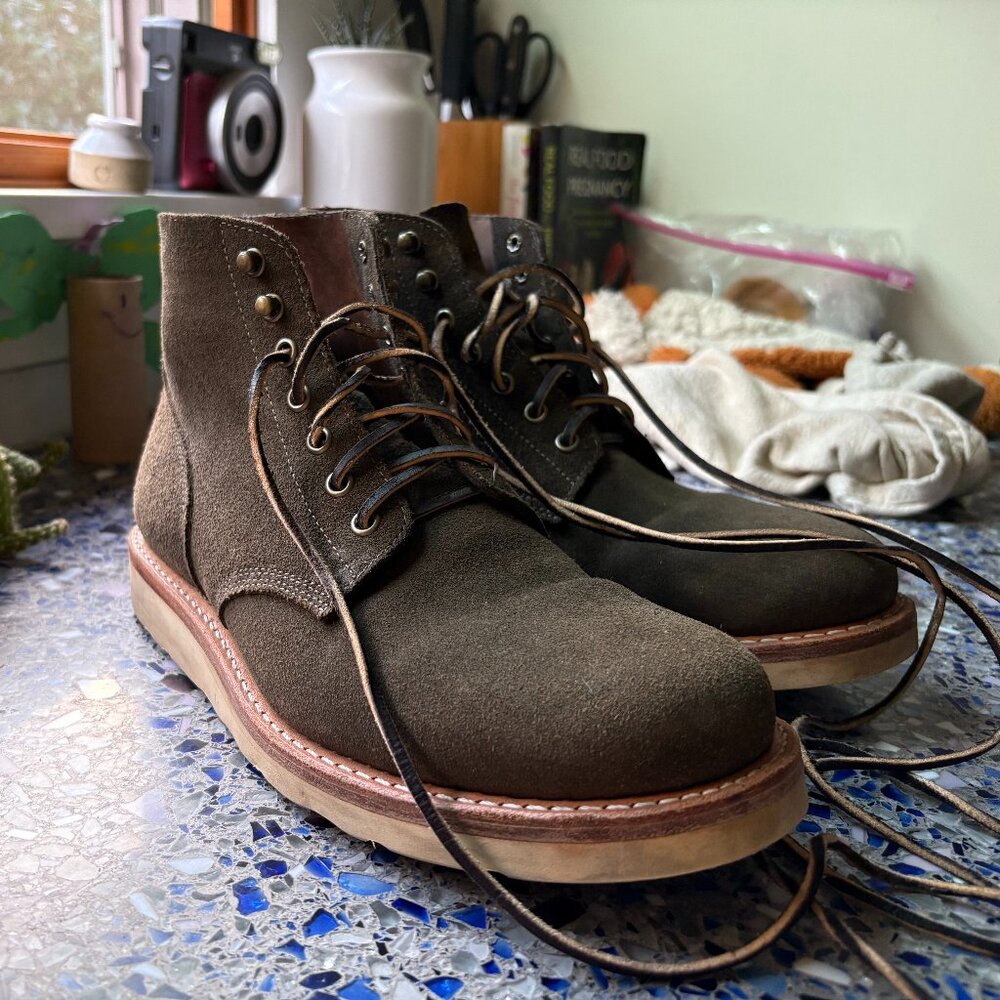 Oak Street Bootmakers Field Boot Size - Dark Green/Olive - 8.5